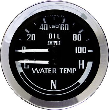 Image of a new classic car gauge